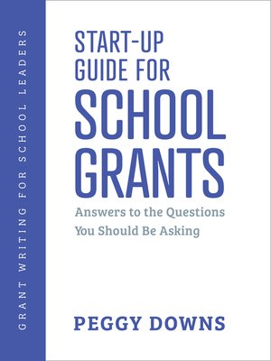 cover image of Start-Up Guide for School Grants